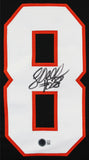 Corey Dillon Authentic Signed Black Pro Style Jersey Autographed BAS Witnessed