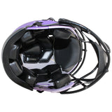 Justin Jefferson Autographed Minnesota Vikings Authentic Helmet Beckett 52894