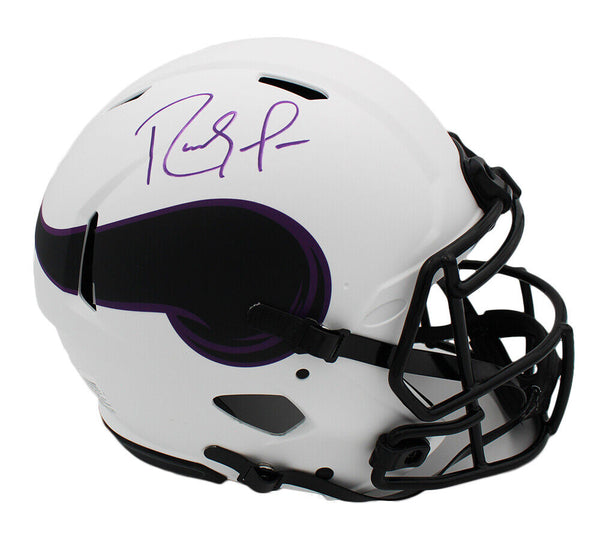 Randy Moss Signed Minnesota Vikings Speed Authentic Lunar NFL Helmet
