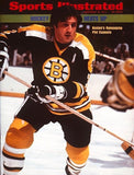 Phil Esposito Signed White Boston Bruins Jersey Inscribed "HOF 1984" (JSA COA)