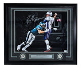 Brandon Graham Signed Framed 16x20 Eagles Photo SB LII Champs BAS ITP