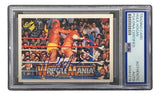 Hulk Hogan Signed 1990 Classic WWF Wrestlemania #94 Trading Card PSA