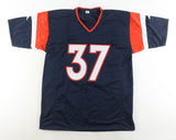 R J Harvey Signed Denver Broncos Jersey (JSA) Ex-UCF Running Back 2nd Rnd Pik/RB