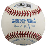 Athletics Jose Canseco "88 MVP" Signed Gene Budig OAL Baseball BAS #BU87531