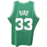 Larry Bird Signed Boston Celtics Green Hardwood Classics BAS 44508