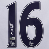 Sergio Aguero Signed Manchester City Away Soccer Jersey #16 with Beckett COA