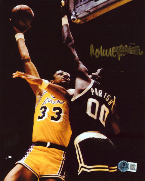 Celtics Robert Parish Authentic Signed 8x10 Vertical Photo BAS #BM01651