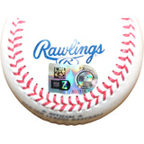 Corey Seager Autographed Texas Rangers OML Baseball 23 WS MVP Fanatics 54481