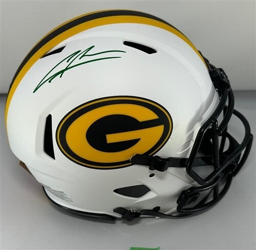 Packers CHARLES WOODSON Signed Full Size LUNAR Authentic Helmet AUTO - JSA
