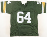 Jerry Kramer Signed Green Bay Packers Stat Jersey Inscribed "H.O.F. 2018" (JSA)