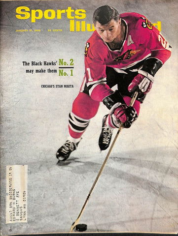 1966 Stan Mikita Chicago Blackhawks HOF Sports Illustrated 180207