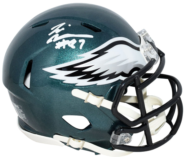ELI STOWERS AUTOGRAPHED PHILADELPHIA EAGLES SPEED MINI HELMET BECKETT