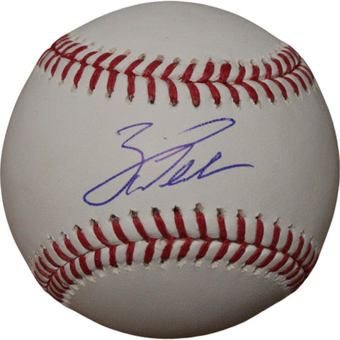 Zack Wheeler Autographed/Signed Philadelphia Phillies OML Baseball FAN 47016