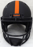 RAY LEWIS AUTOGRAPHED ECLIPSE BLACK MIAMI FULL SIZE SPEED HELMET BECKETT 185803