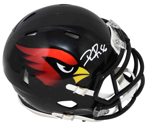 DARIUS ROBINSON SIGNED ARIZONA CARDINALS BLACK SPEED MINI HELMET BECKETT