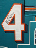FRAMED MIAMI DOLPHINS RICKY WILLIAMS AUTOGRAPHED SIGNED JERSEY JSA COA
