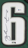 Zach Ertz Authentic Signed Green Pro Style Framed Jersey Autographed BAS