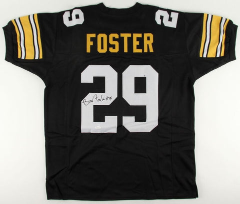 Barry Foster Signed Pittsburgh Steelers Jersey (JSA COA) 2xPro Bowl Running Bck