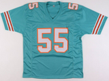 Jerome Baker Signed Miami Dolphins Jersey (JSA COA) Ex-Ohio State / Linebacker