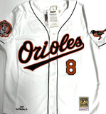Orioles HOF'er CAL RIPKEN JR. Signed Official Mitchell & Ness Jersey AUTO - FAN