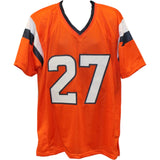 JK Dobbins Autogrraphed/Signed Pro Style Size XL Orange Jersey JSA 57171