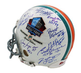 Multi-Signed Miami Dolphins Proline HOF Helmet- Marino/Jason Taylor/Bob Griese
