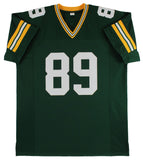 Dave Robinson "HOF 13" Authentic Signed Green Pro Style Jersey BAS Witnessed 2