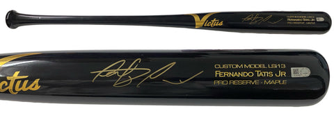 Fernando Tatis Jr. Autographed Padres Victus Game Model Bat MLB Authentic