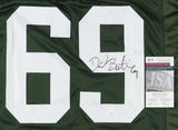 David Bakhtiari Signed Packers Jersey (JSA COA) Green Bay 3xPro Bowl Off. Tackle