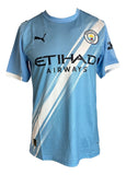 Savinho Signed Manchester City Puma Soccer Jersey BAS