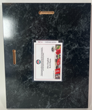 Alex English Autographed 8x10 Photo Inscribed HOF 97 with Plaque JSA COA