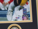 Terry Bradshaw Signed Framed 16x20 Pittsburgh Steelers Football Photo PSA/DNA