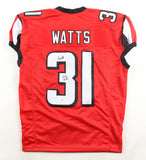 Xavier Watts Signed Atlanta Falcons Jersey Inscribed "Dirty Birds!"(JSA) Def. Bk