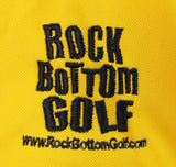 John Daly Authentic Signed Match Worn Yellow Polo Shirt BAS #BK84755