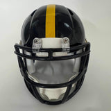 Autographed/Signed Joey Porter Sr Pittsburgh Steelers Mini Helmet JSA COA