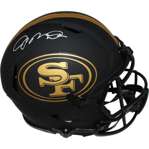 Joe Montana Signed San Francisco 49ers Eclipse Pro Helmet FAN 42250