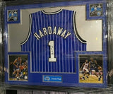Anfernee "Penny" Hardaway Signed Orlando Magic 35"x 43" Framed Jersey (JSA)