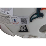 Dan Marino Signed Miami Dolphins VSR4 Authentic Mini Helmet Beckett 44279