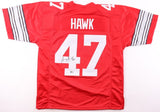 A. J. Hawk Signed Ohio State Buckeyes Jersey (Beckett) Green Bay Packers L. B.