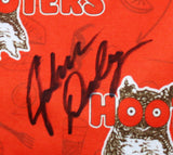 John Daly Signed Match Worn & Photo Matched Orange Hooters Pants BAS #BH00374