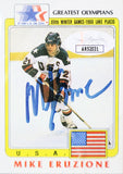 Mike Eruzione/Jim Craig Signed Miracle On Ice Playing Cards with 8x10 Photo JSA