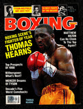 Thomas Hit Man Hearns Autographed Signed Magazine Beckett BAS QR #BM37873