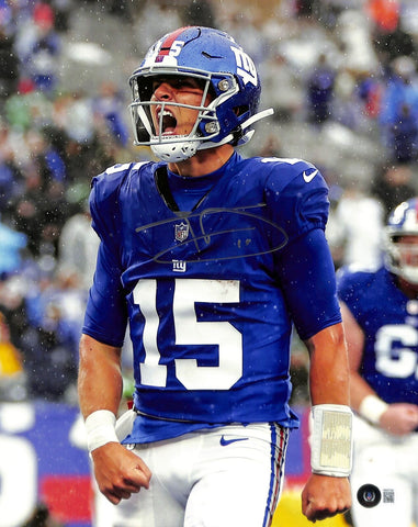 Tommy DeVito Autographed/signed 11X14 Photo NY Giants Beckett 184862