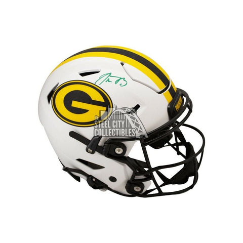 Aaron Rodgers Autographed Packers Lunar Eclipse Speed Flex F/S Helmet - Fanatics