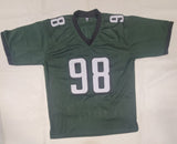 JALEN CARTER SIGNED AUTOGRAPHED PRO STYLE CUSTOM XL JERSEY BECKETT QR