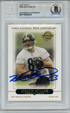 Heath Miller Autographed 2005 Topps #424 Trading Card Slab Beckett 57107