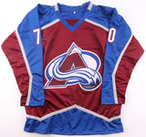 Sam Malinski Signed Colorado Avalanche Jersey (Beckett) Ex-Cornell Defenseman