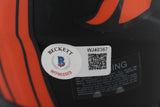 Jake Plummer Autographed/Signed Denver Broncos Eclipse Mini Helmet Beckett 59392