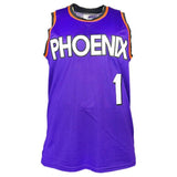 Penny Hardaway Signed Phoenix Suns Jersey (Beckett) 4xNBA All Star Guard / Magic