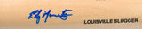 Edgar Martinez Blonde Louisville Slugger Pro Baseball Bat - Beckett W Hologram